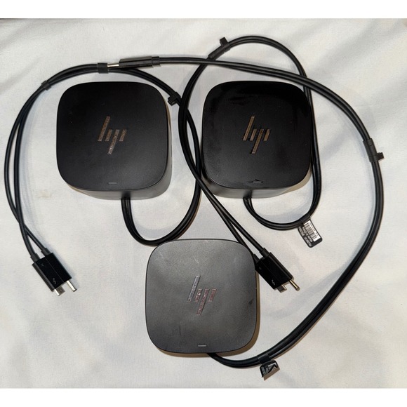 HP Thunderbolt Dock G2 Combo Cable US Regulatory Model HSN-IX01 Charger No AC - Picture 1 of 5